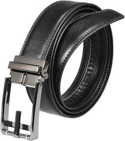 img 4 attached to ManChDa Buckle Metal Enclosed Elegant Men's Accessories for Belts
