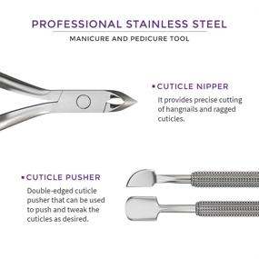 img 2 attached to Andlane Cuticle Nipper Pusher Professional