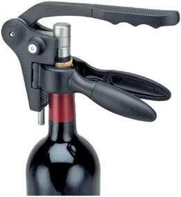 img 2 attached to Effortless Wine Access: 🍷 Insta-Pull All-Metal Gear Wine Opener