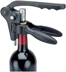img 3 attached to Effortless Wine Access: 🍷 Insta-Pull All-Metal Gear Wine Opener