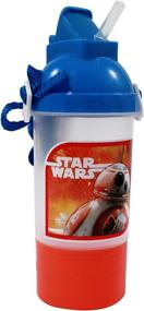 img 3 attached to Star Wars Snack Compartment Water Bottle