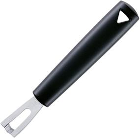 img 4 attached to triangle Germany V-Shape Channel Knife: Premium 🔪 Stainless Steel Carving Tool for Cocktails, Desserts, and Salads