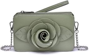 img 2 attached to Mellow World Rosali Leather Shoulder Women's Handbags & Wallets for Crossbody Bags