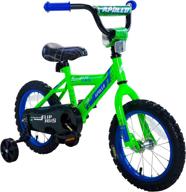 apollo flipside inch bicycle green logo