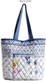 img 3 attached to 👜 Maison d’ Hermine Faience Cotton Shopping Bag: Chic, Sustainable and Spacious!