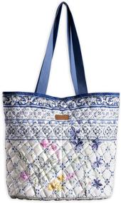 img 4 attached to 👜 Maison d’ Hermine Faience Cotton Shopping Bag: Chic, Sustainable and Spacious!