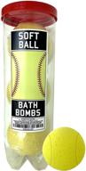 🥎 softball bath bombs - luxury scented fizzies for softball lovers - perfect gift for players, teammates, coaches, and clubs logo