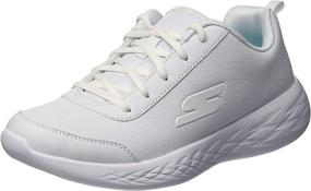 img 4 attached to Skechers Girls Sneaker Medium Little Girls' Athletic Shoes