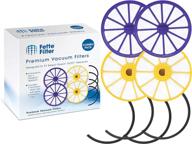 fette filter 2-pack pre-motor & post-motor hepa filters for dyson dc07 - compare to part # 901420-02 & 904979-02 logo
