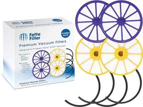 img 4 attached to Fette Filter 2-Pack Pre-Motor & Post-Motor HEPA Filters for Dyson DC07 - Compare to Part # 901420-02 & 904979-02