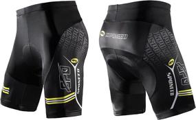 img 2 attached to 🚴 Enhance Your Cycling Experience: sponeed Men Bike Shorts - Optimal Road Cycling Bottoms