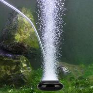 🐠 hygger aquarium air stone kit: fish tank bubbler set for hydroponics, round air disk with small bubbles for ultra-high dissolved oxygen diffusion logo