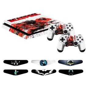 img 3 attached to PS4 Slim Skins Playstation Accessories Controllers
