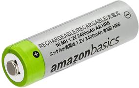 img 2 attached to AmazonBasics AA высокой емкости аккумуляторы, 4 штуки.