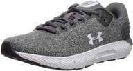 👟 enhanced performance: under armour charged running graphite women's shoes logo