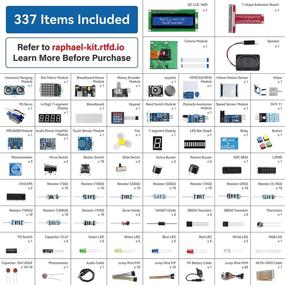 img 3 attached to 🍓 Набор для начинающих Raspberry Pi Ultimate Starter Kit для Raspberry Pi 4B 3B+ 400 - SunFounder: программирование Python, C, Java и Scratch, обширные онлайн-уроки, 337 предметов, включая модуль камеры, динамик, I2C ЖК-дисплей и 131 проект.