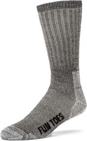 img 2 attached to 🧦 Ultimate Warmth for Outdoor Adventures: FUN TOES Thermal Insulated Women's 80% Premium Wool Socks - 3 Pairs of Cozy Merino Wool Ideal for Hiking