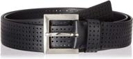 danbury mens silicone belt black logo