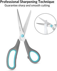 img 3 attached to Asdirne Scissors Stainless Ergonomic Semi Soft