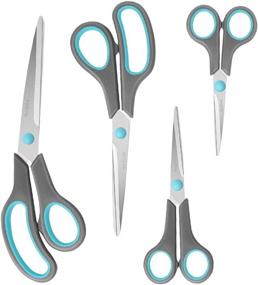 img 4 attached to Asdirne Scissors Stainless Ergonomic Semi Soft