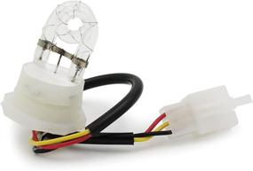 img 1 attached to 🚦 Ediors 2 White Hide Away Strobe Tubes: Enhanced Replacement Bulbs for 80w / 120w Kits Headlight