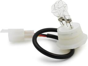 img 2 attached to 🚦 Ediors 2 White Hide Away Strobe Tubes: Enhanced Replacement Bulbs for 80w / 120w Kits Headlight