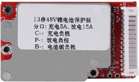 img 1 attached to 🔋 Повышенная защита аккумулятора - плата BMS PCB для 13-серийных 48В/54.6В литий-ионных и литий-полимерных батарей