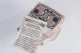 img 1 attached to Premium Bicycle American Flag Poker Size Playing Cards - 1036202: Standard Index, Top Quality Deck