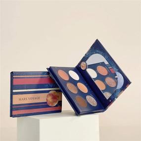 img 4 attached to 🚀 Ready to Shine Mars Voyage: 6 Pigmented Matte, Frost, and Shimmer Mini Eyeshadows for Travel