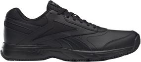 img 3 attached to Reebok Mens Cushion Walking Black Men's Shoes in Athletic