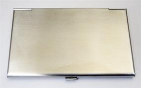 img 2 attached to Business Name Card Holder Stainless Steel Case - Matte