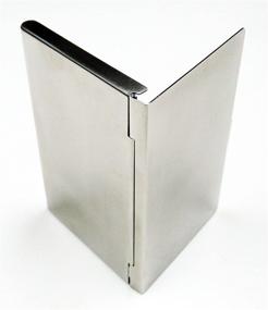 img 1 attached to Business Name Card Holder Stainless Steel Case - Matte