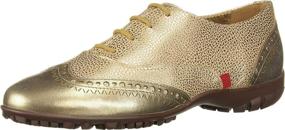 img 4 attached to 👟 MARC JOSEPH NEW YORK Women's Leather Golf Shoe - NYC Made in Brazil with Lace Up Design