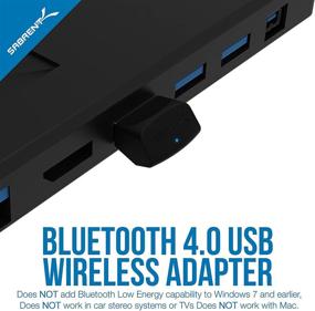 img 3 attached to ⚙️ Sabrent USB Bluetooth 4.0 Micro Adapter for PC - Enhanced Connectivity with Low Energy Technology