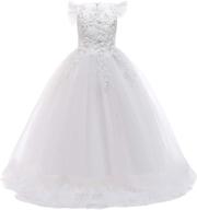 👸 bridesmaid wedding princess communion birthday girls' clothing: perfect outfits for special occasions logo