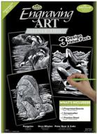 captivating royal and langnickel engraving art 3 design value pack in striking silver logo