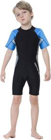 img 3 attached to 🌊 Luwint 2.5mm Cold Water Children's Wetsuit - Full and Shorty Wet Suit for Boys, Girls, and Youth - Ideal for Scuba Diving, Surfing, Kayaking, Paddle Boarding, and Water Sports