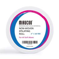 🧖 premium non-woven hair removal strips by mirucoo logo