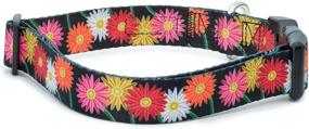 img 3 attached to 🌸 Flower Pet Collar with Delicate Floral Design