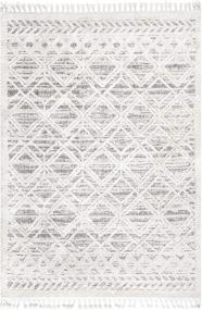 img 3 attached to 🔸 nuLOOM Ansley Soft Textured Tassel Lattice Area Rug, Beige, 3' x 5'