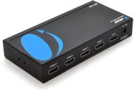 boost your hd experience with the hd 104 powered splitter: enhanced output support logo