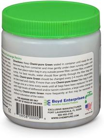 img 3 attached to 🐠 Revolutionize Your Aquarium with Boyd Boyd Enterprises Chemi-Pure Green 5.5 oz Treatment