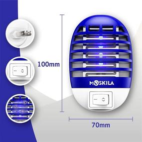 img 2 attached to 🪰 6-Pack Indoor Bug Zapper - Electronic Insect Killer for Flies and Mosquitoes - Effective Mosquito Repellent - Indoor & Outdoor Mosquito Zapper - Powerful Home Mosquito Killer