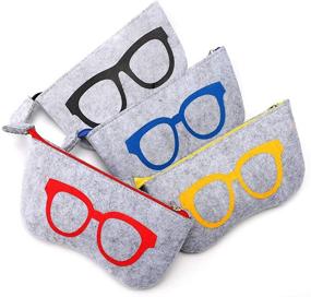 img 4 attached to 🕶️ Soleebee Portable Eyeglasses Glasses Storage: Compact and Convenient Travel Organization Solution