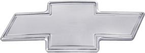 img 3 attached to All Sales 96171P: A Sleek Silver Border Chevy Grille Emblem for Enhanced Style