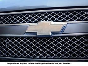 img 2 attached to Все продажи 96171P: Сияющая серебристая рамка Chevrolet эмблемы на решетке для улучшенного стиля.