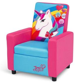 img 1 attached to 🪑 JoJo Siwa Delta Children High Back Upholstered Chair, Lightweight 17.86 Oz