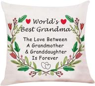 👵 chillake best grandma pillow covers - 18x18 inches - perfect gift for grandma - sofa couch living room decor логотип