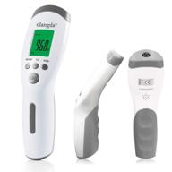 non-contact thermometer for adults and babies - digital forehead thermometer for instant readings at school and office logo