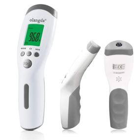 img 4 attached to Non-Contact Thermometer for Adults and Babies - Digital Forehead Thermometer for Instant Readings at School and Office